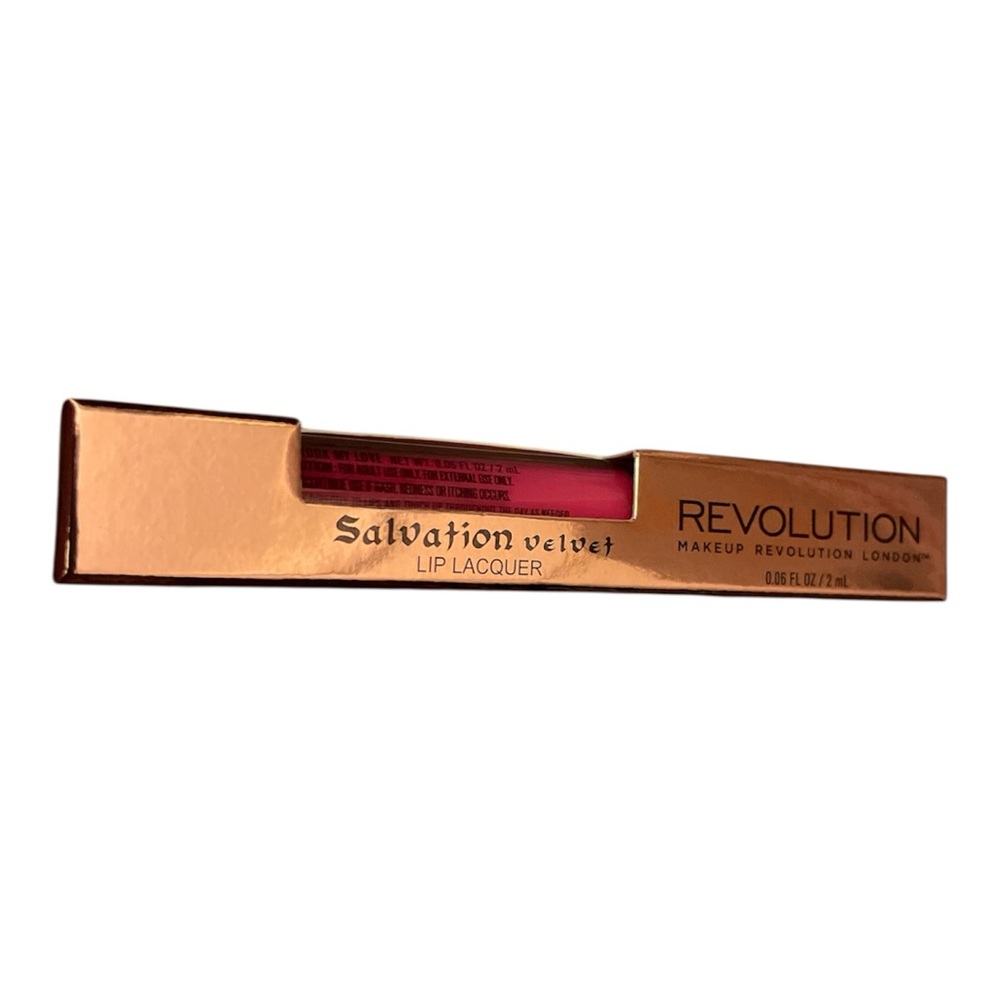 MAKEUP REVOLUTION Salvation Velvet Lip Lacquer Bold Matte Lipstick Long-Lasting